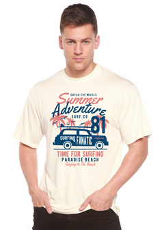 Sammer Adventure Spun Bamboo® Men's Bamboo Viscose/Organic Cotton Short Sleeve Graphic T-Shirt