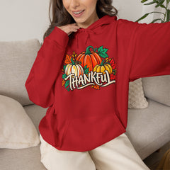 Thankful Fall Pumpkin Harvest Hoodie