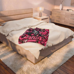 “Caller” Velveteen Plush Blanket