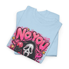“No You Hang Up” Ghost Face Graphic Tee