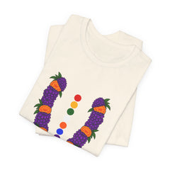 Bhāṭiko Nepali Cultural Garland T-Shirt