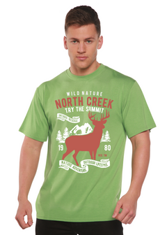 North Creek Spun Bamboo® Men's Bamboo Viscose/Organic Cotton Short Sleeve Graphic T-Shirt