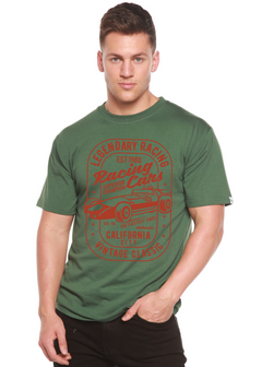 Legendary Racing Cars Men's Bamboo Viscose/Organic Cotton Short Sleeve Graphic T-Shirt