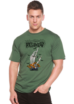 Halloween Men's Bamboo Viscose/Organic Cotton Short Sleeve Graphic T-Shirt