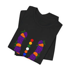 Bhāṭiko Nepali Cultural Garland T-Shirt