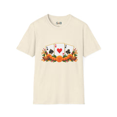 Tihar Themed T-Shirt – Colorful Poker Game Design