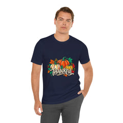 Thankful Pumpkin Harvest Thanksgiving T-Shirt