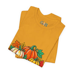 Thankful Pumpkin Harvest Thanksgiving T-Shirt