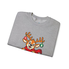 Holiday Vibes Reindeer Christmas Sweatshirt