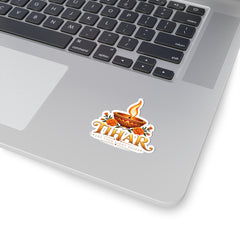 Tihar “Light Your Light Shine” Diya Festival Kiss-Cut Sticker