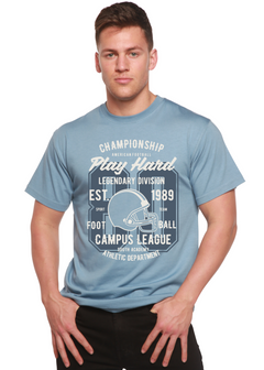 Play Hard Spun Bamboo® Men's Bamboo Viscose/Organic Cotton Short Sleeve Graphic T-Shirt