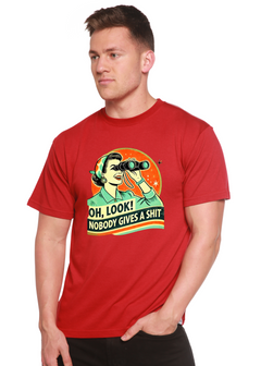 Funny Retro Woman Unisex Bamboo/Cotton Graphic T-Shirt