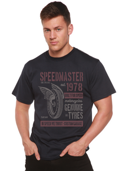 Speed Master Spun Bamboo® Men's Bamboo Viscose/Organic Cotton Short Sleeve Graphic T-Shirt
