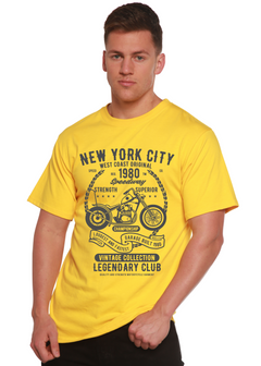 New York City Spun Bamboo® Men's Bamboo Viscose/Organic Cotton Short Sleeve Graphic T-Shirt