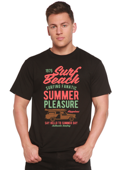 Surf Beach Spun Bamboo® Men's Bamboo Viscose/Organic Cotton Short Sleeve Graphic T-Shirt
