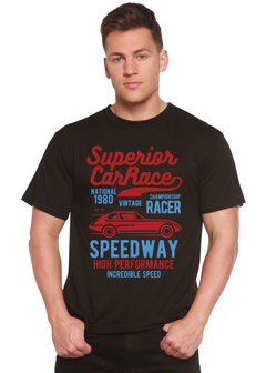 Superior Car Spun Bamboo® Men's Bamboo Viscose/Organic Cotton Short Sleeve Graphic T-Shirt