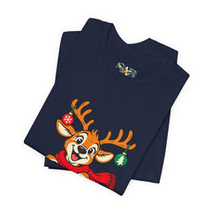 Holiday Vibes Reindeer Christmas T-Shirt