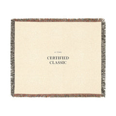 Certified Classic Woven Blanket