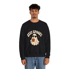 Ahoy Spooky Ghost Halloween Crewneck Sweatshirt