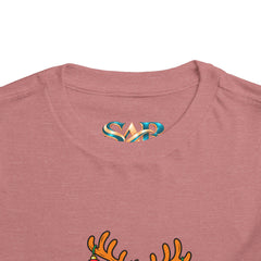 Holiday Vibes Reindeer Toddler Tee