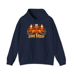 Shubh Diwali Floral Rangoli Hoodie