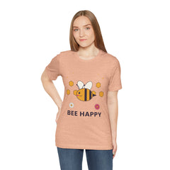 Bee Happy Graphic T-Shirt