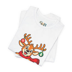Holiday Vibes Reindeer Christmas T-Shirt
