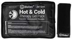 Premium Reusable Hot and Cold Therapy Gel Pack with Securement Straps