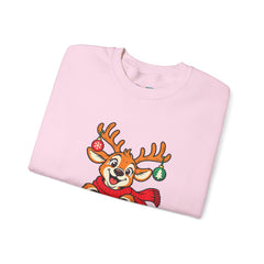 Holiday Vibes Reindeer Christmas Sweatshirt