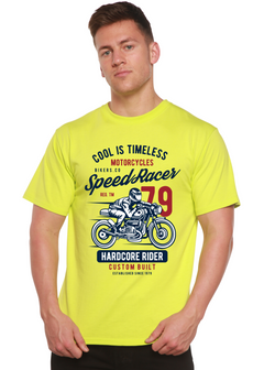 Speed Racer Spun Bamboo® Men's Bamboo Viscose/Organic Cotton Short Sleeve Graphic T-Shirt