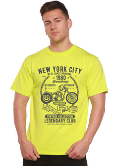 New York City Spun Bamboo® Men's Bamboo Viscose/Organic Cotton Short Sleeve Graphic T-Shirt