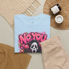 “No You Hang Up” Ghost Face Graphic Tee