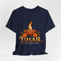 Tihar Festival Diya Celebration Tee
