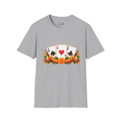 Tihar Themed T-Shirt – Colorful Poker Game Design