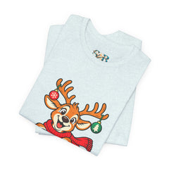Holiday Vibes Reindeer Christmas T-Shirt