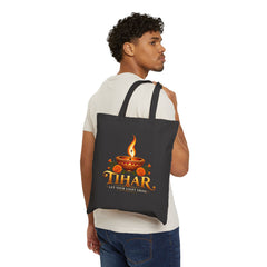 Tihar Festival Canvas Tote Bag