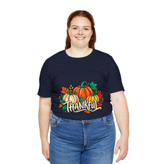 Thankful Pumpkin Harvest Thanksgiving T-Shirt