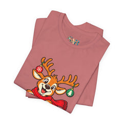 Holiday Vibes Reindeer Christmas T-Shirt