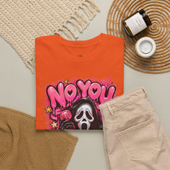 “No You Hang Up” Ghost Face Graphic Tee