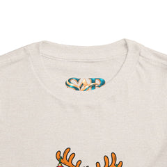 Holiday Vibes Reindeer Toddler Tee