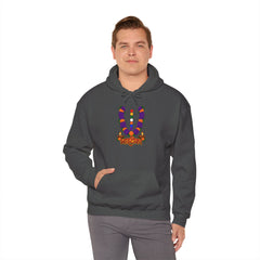 Mardi Gras Beaded Mask Hoodie
