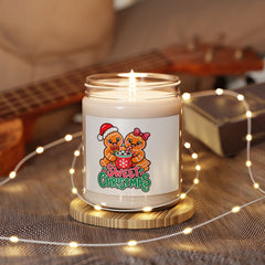 Sweet Moments Gingerbread Couple Christmas Soy Candle