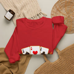Tihar Themed Lucky Card Game Fruit Crewneck Sweatshirt