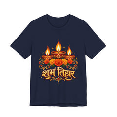 Shubh Diwali Floral Diyas T-Shirt