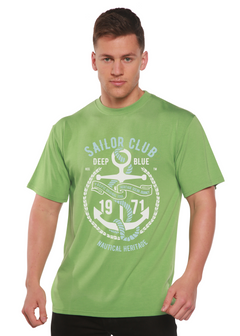 Sailor Club Spun Bamboo® Men's Bamboo Viscose/Organic Cotton Short Sleeve Graphic T-Shirt