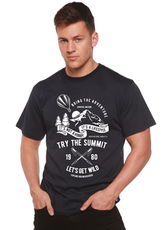 Try The Summit Spun Bamboo® Men's Bamboo Viscose/Organic Cotton Short Sleeve Graphic T-Shirt