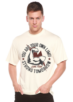 Strong Tomorrow Men's Bamboo Viscose/Organic Cotton Short Sleeve Graphic T-Shirt