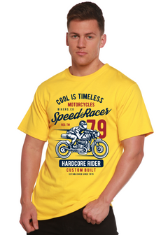 Speed Racer Spun Bamboo® Men's Bamboo Viscose/Organic Cotton Short Sleeve Graphic T-Shirt