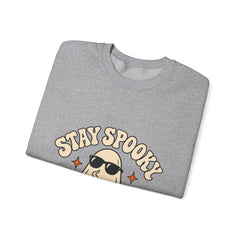 Ahoy Spooky Ghost Halloween Crewneck Sweatshirt