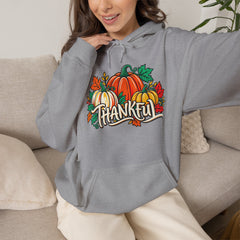 Thankful Fall Pumpkin Harvest Hoodie
